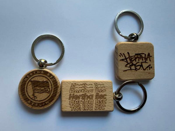 Holzschlüsselanhänger