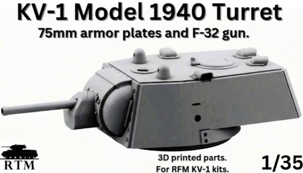 1/35 KV-1 Model 1940 Turret