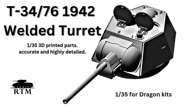 T-34/76 1942 Welded Turret 1/35