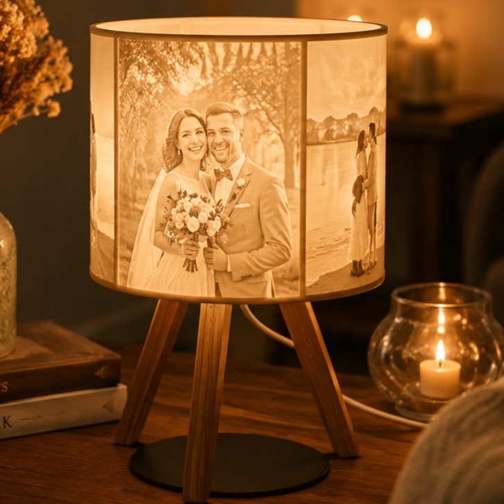 Lithophanenlampe Größe XL