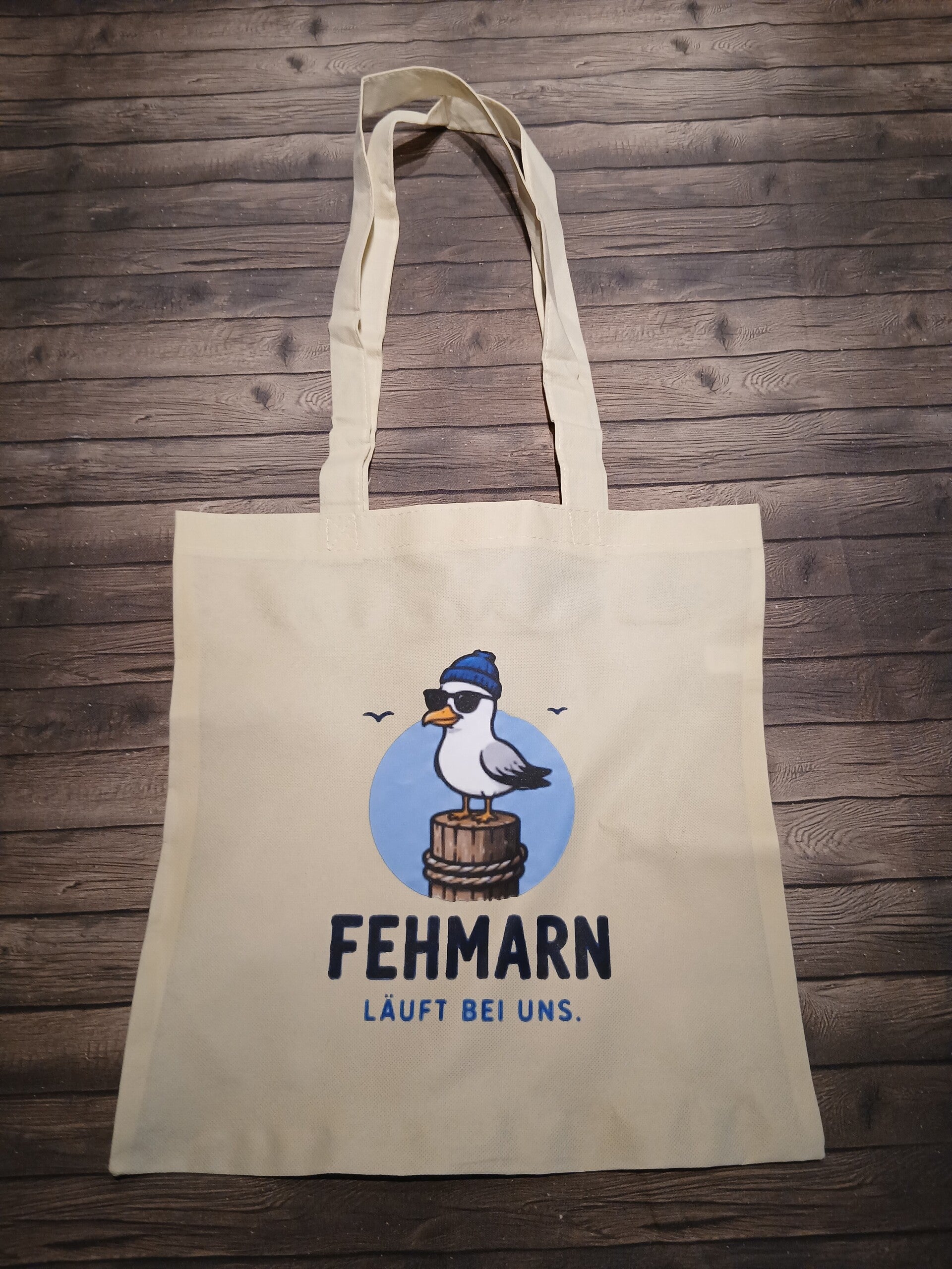 Fehmarn Möwe Tragetasche