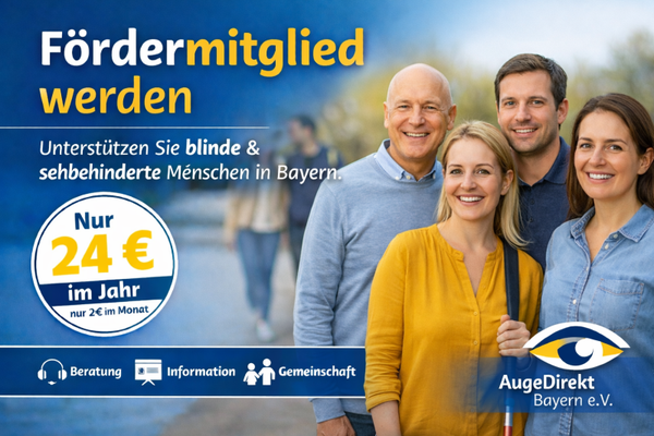 Fördermitgliedschaft beantragen