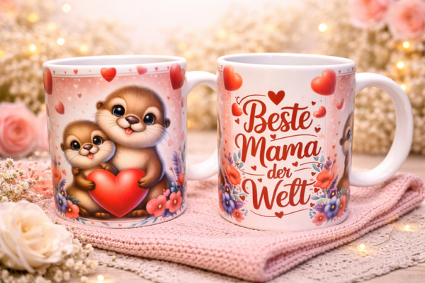 Otter Liebe Mama