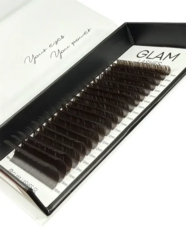 Rzęsy Black 0.15 Curl C CC D – 20 pasków / Wimpern Black 0.15 Curl C CC D – 20 Streifen