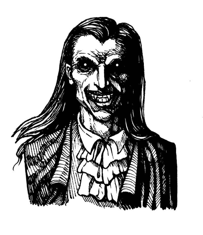 bloodthirsty vampire