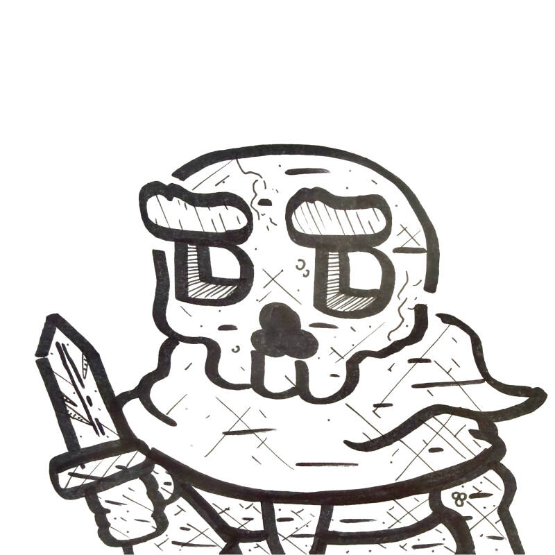 feeble skeleton