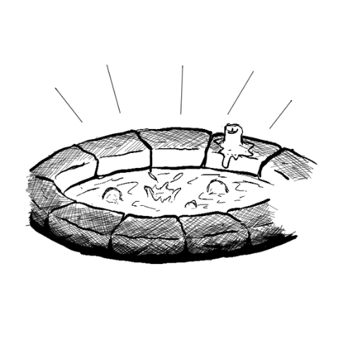 ominous well