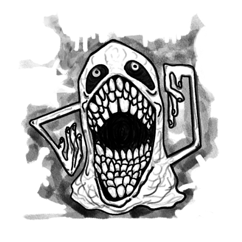 toothy slime