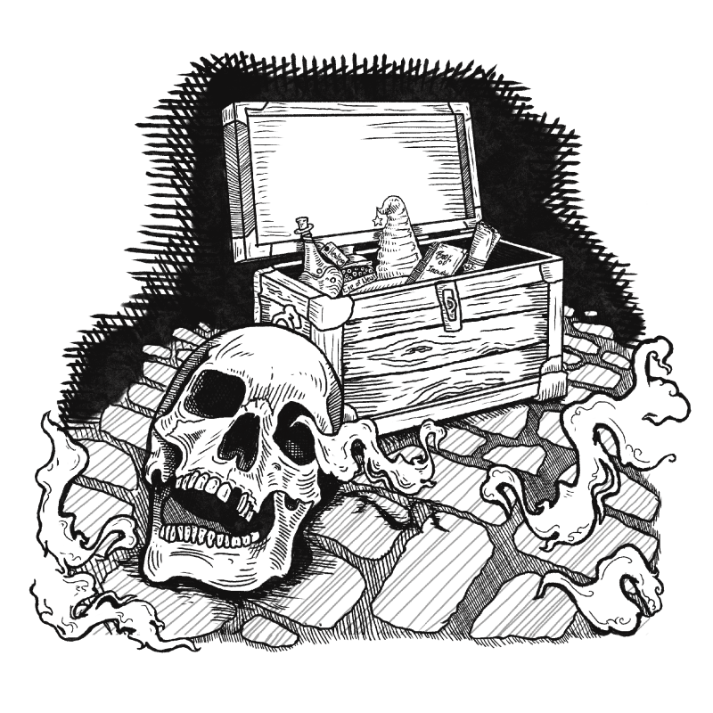skull of a necromancer