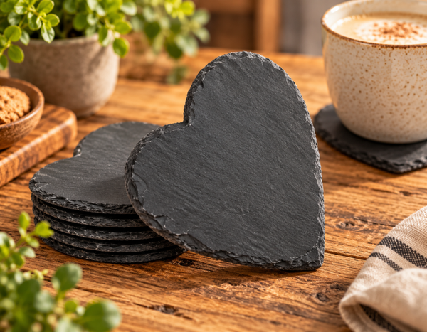 Gravierte Schieferplatten
