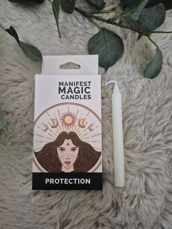 Manifest Magische Kaarsen (pak van 12) - Ivoor