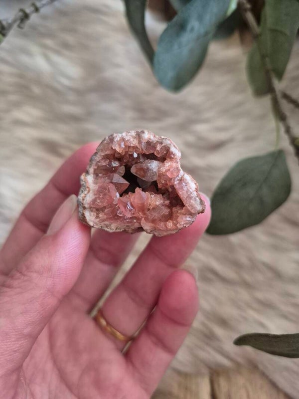 Roze amethist ruw -1