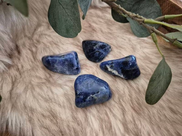 Sodaliet trommelsteen