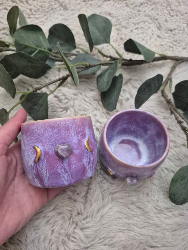 Cacao mokje paars met amethist