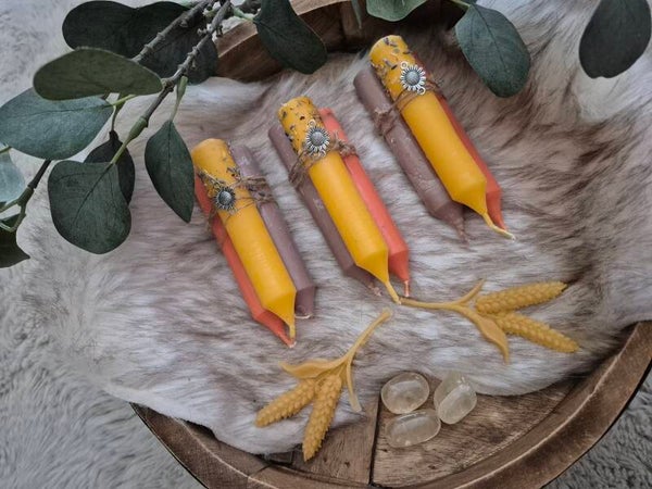 Lughnasadh jaarfeest kaarsen