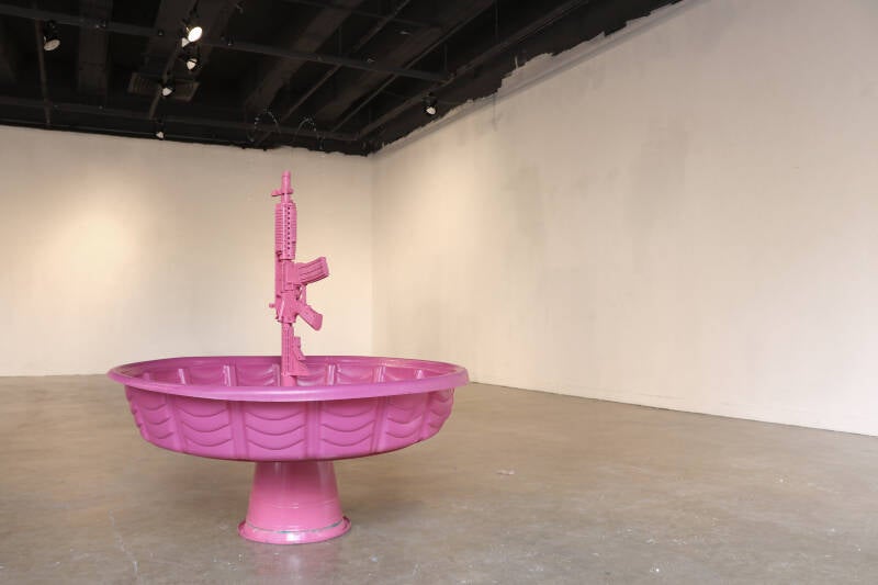 The founatain, Dallas Tx, USA, 2018.