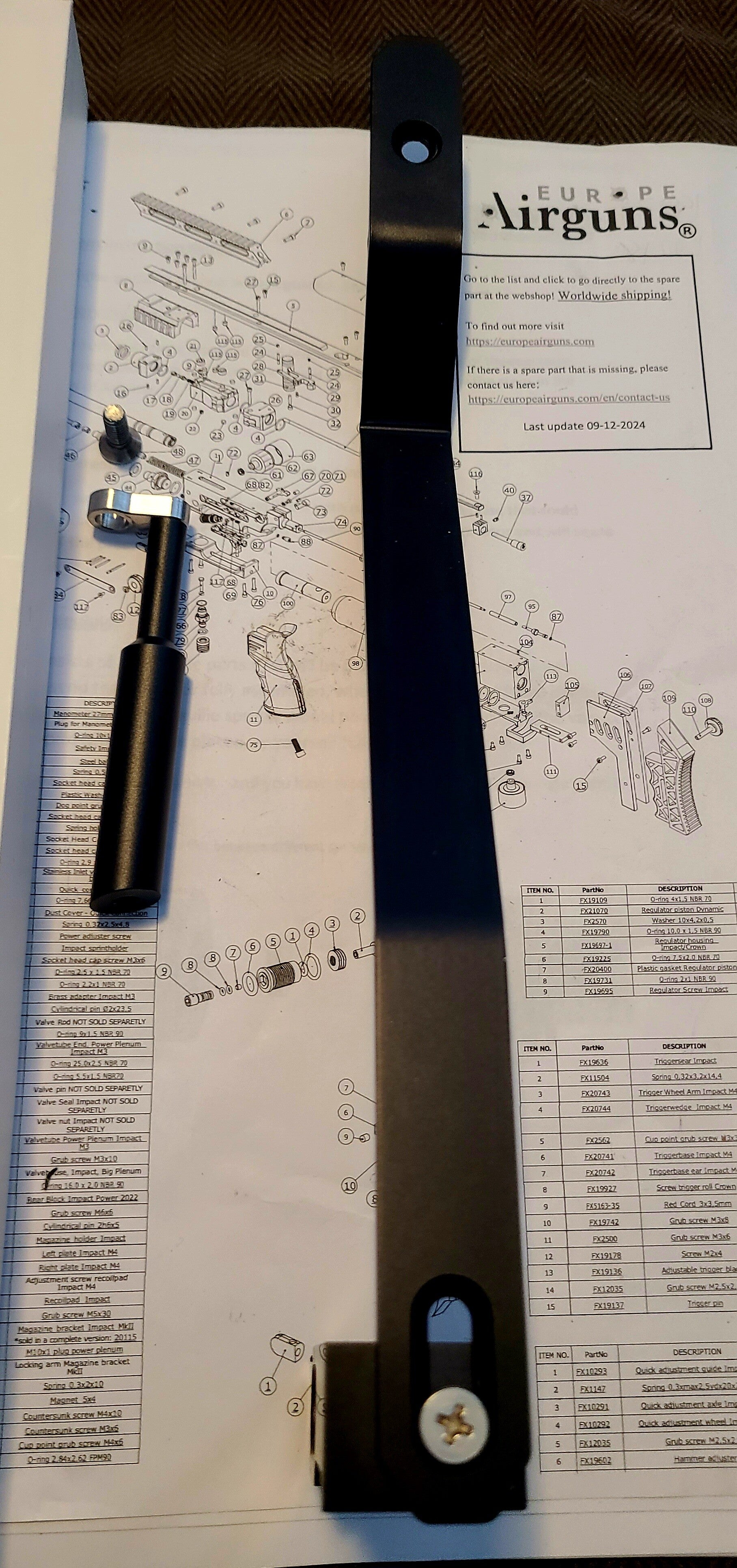 Saber Tactical fx impact bagrider