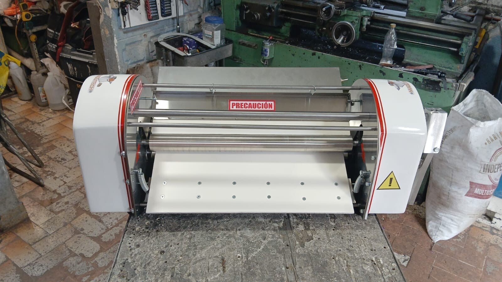 LAMINADORA CASERA DE UN SOLO PASO