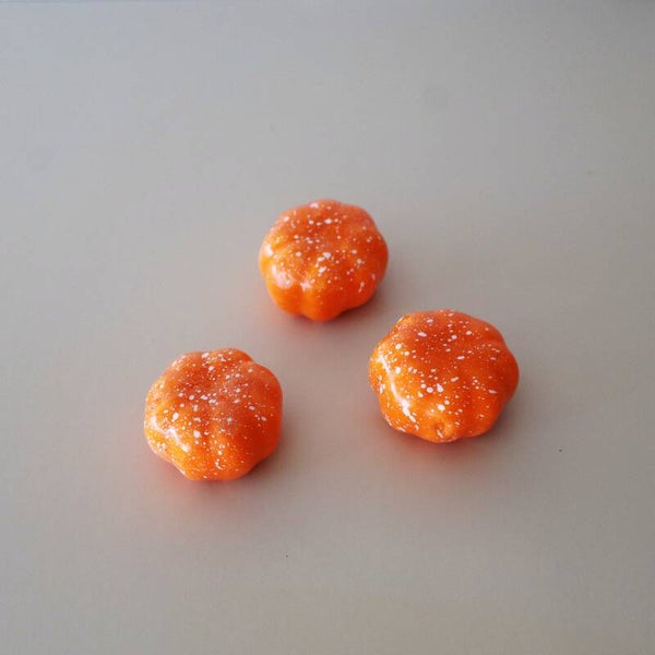 Halloween - mini pompoen 3 stuks