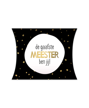 Gondeldoosje 'de gaafste meester ben jij'