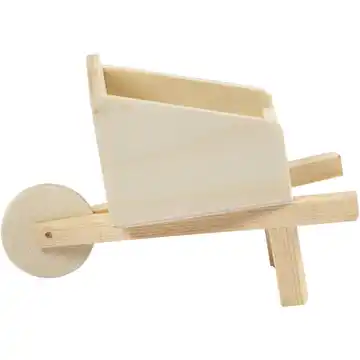 SALE Houten kruiwagen