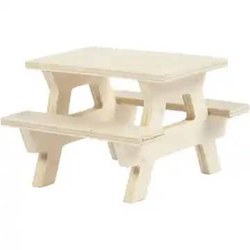 SALE Houten picknicktafel
