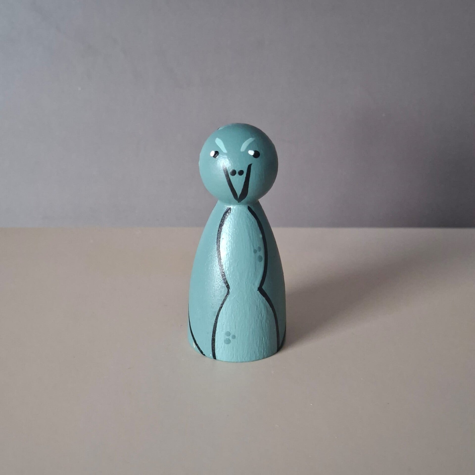 Peg doll dino pterodactylus blauw
