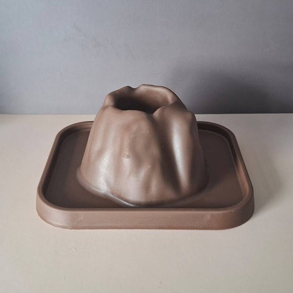 Plastic vulkaan