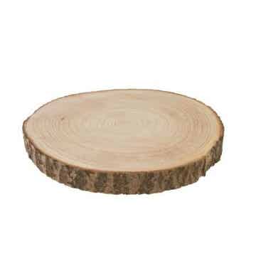 Houten schijf Ø 8-11 cm