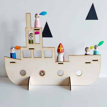 Stoomboot van Sinterklaas
