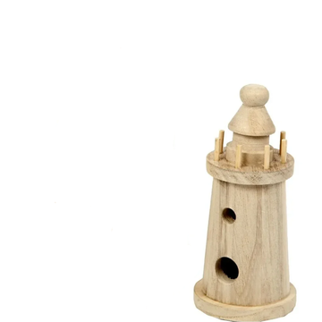 SALE Houten vuurtoren klein