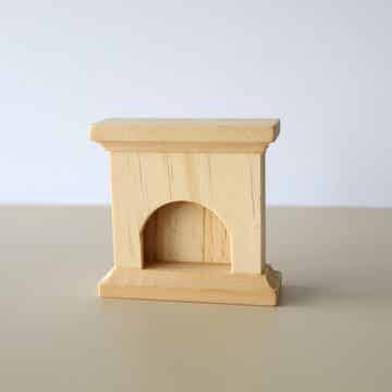 Houten openhaard