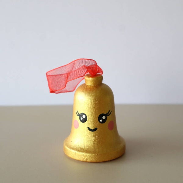 Peg doll Kerstklokje