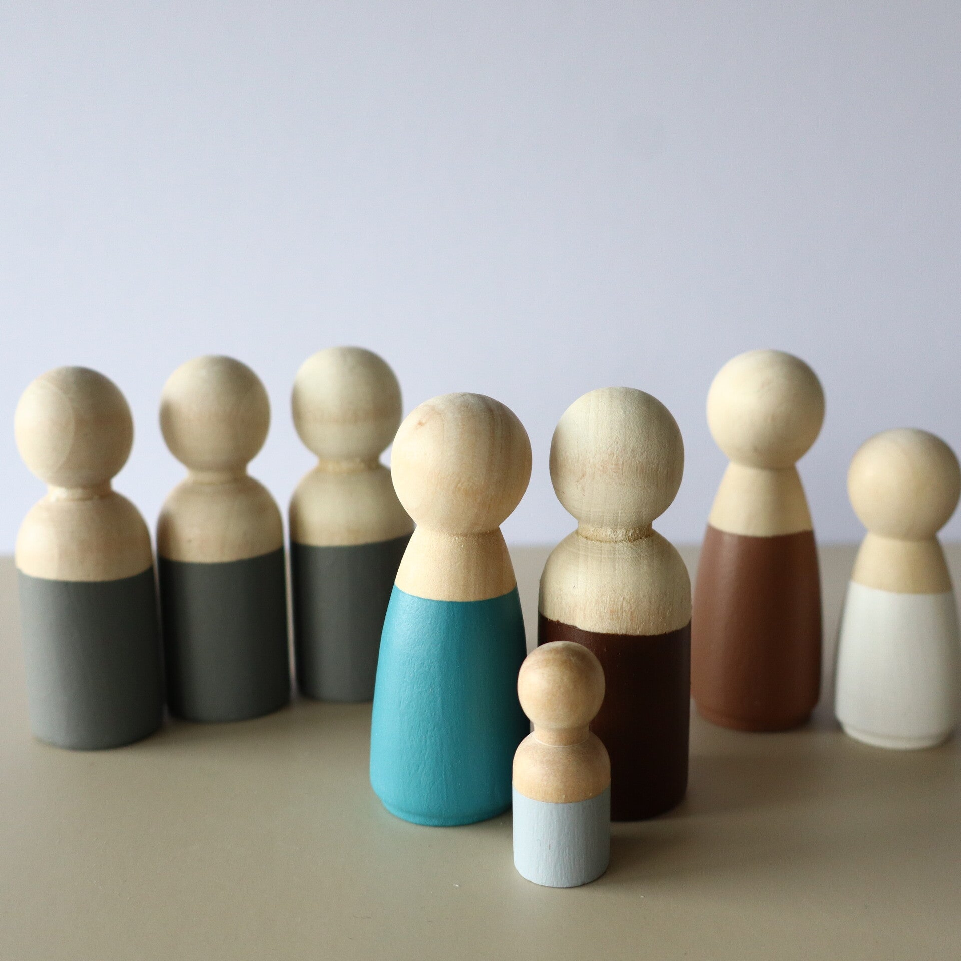 Peg doll set figuren Kerststal basic