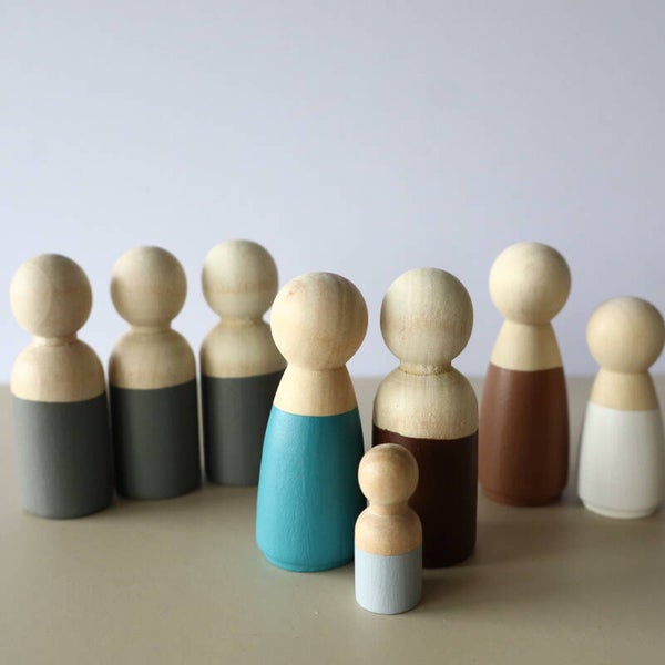 Peg doll set figuren Kerststal basic