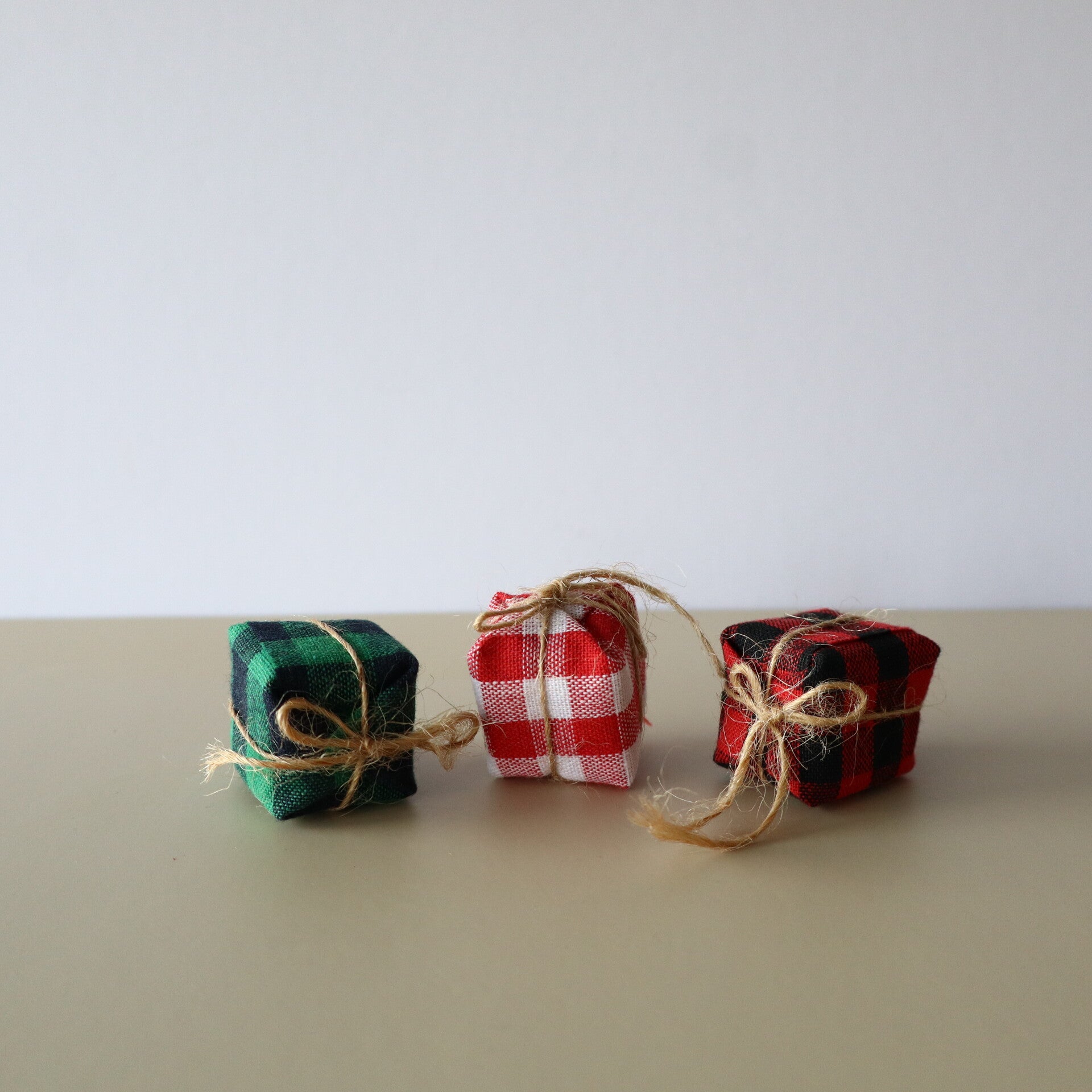 Cadeautjes stof - 3 stuks