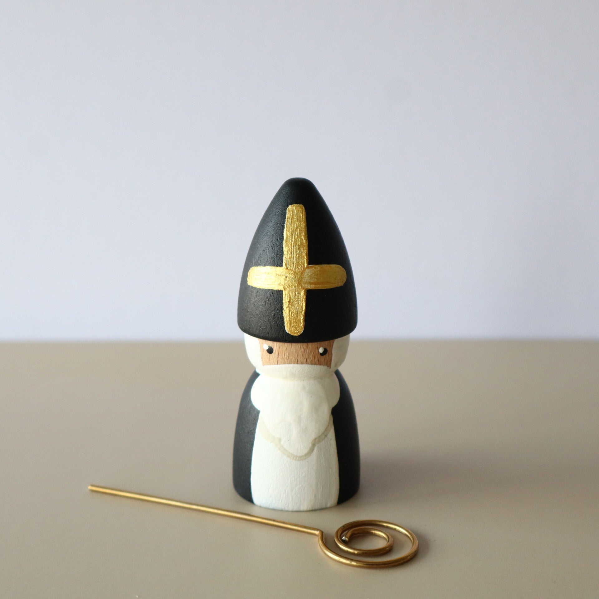 LV - Peg doll Sinterklaas zwart