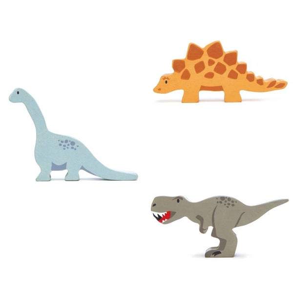 BIG SALE - Tender Leaf Toys dino's - set van 3 stuks