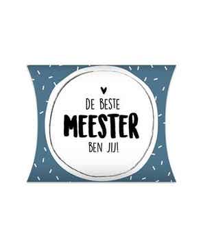 Gondeldoosje 'de beste meester ben jij' - 8 stuks