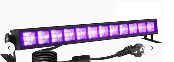Glow in the Dark Neon Blacklight verlichtingsbalk Te Huur
