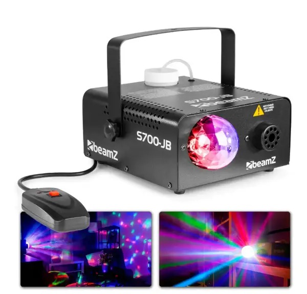 Rookmachine met verlichting Jelly ball huren in Zwolle en omgeving