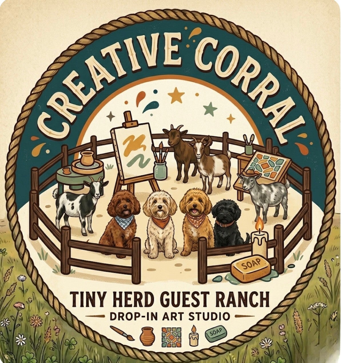 #CreativeCorral #Castor #AlbertaPottery #Kilnservices #creativepotteryprojects #mosaic 