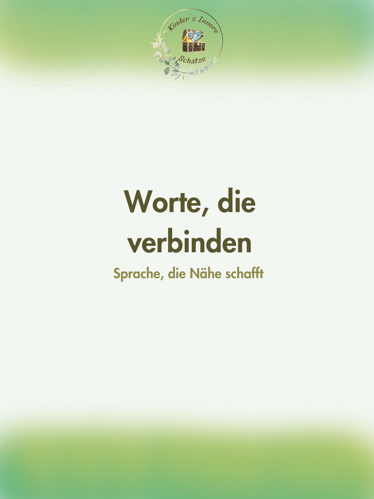 Worte, die verbinden