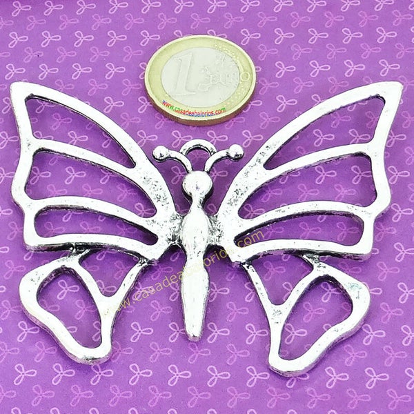 1 Colgante Grande Mariposa 80x65mm M889