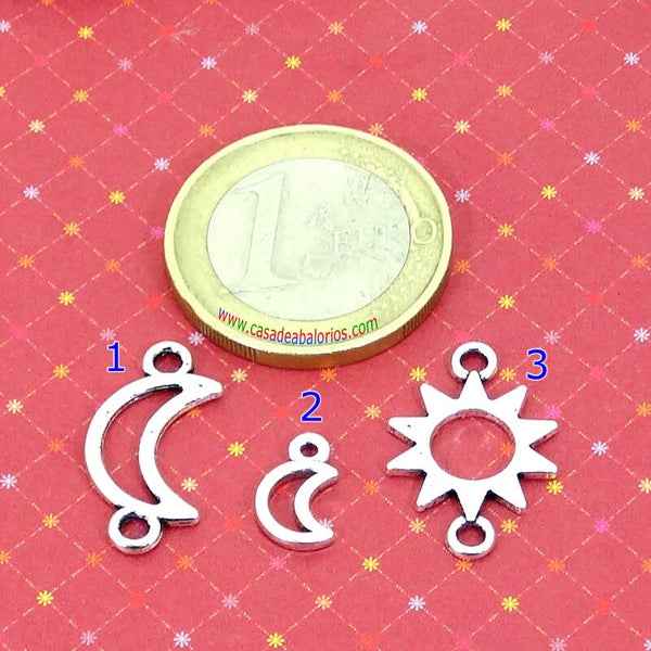 Lote Abalorios Luna Sol Luna - T17H T16F T18H T21H