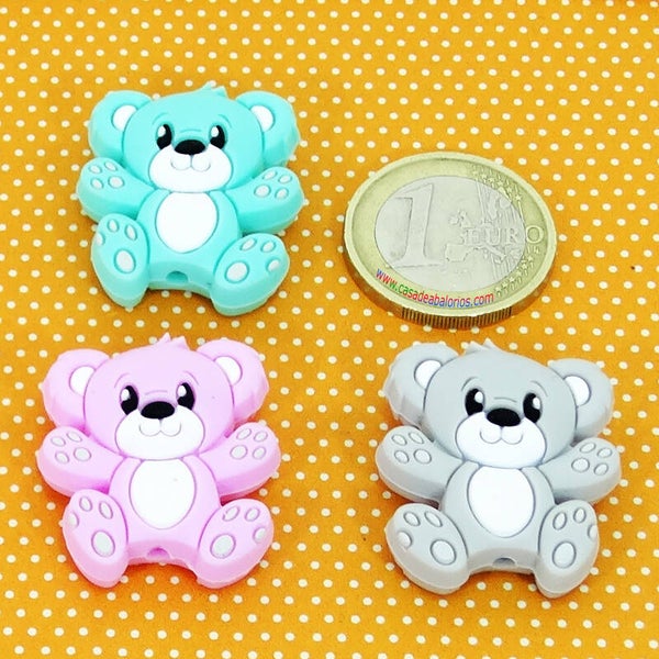 2 Figuras Silicona Para Hacer Chupetero 30mm M753-1