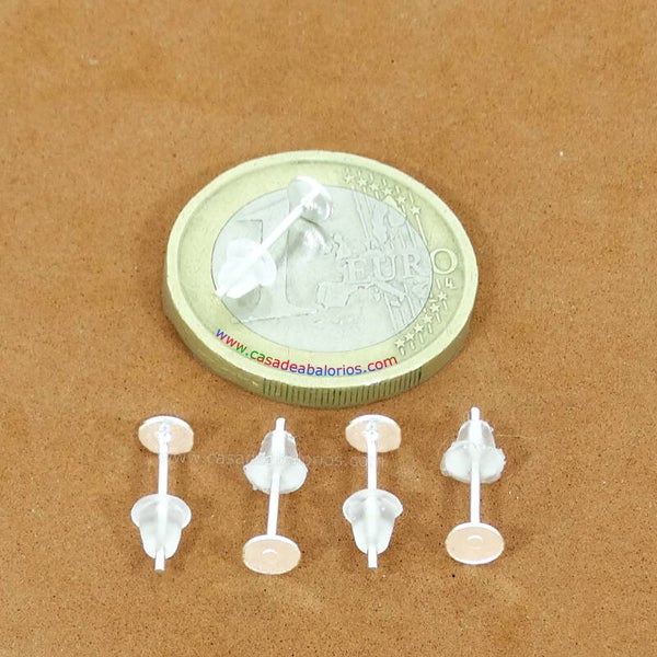 30 Pendientes Base 12x4mm T479H