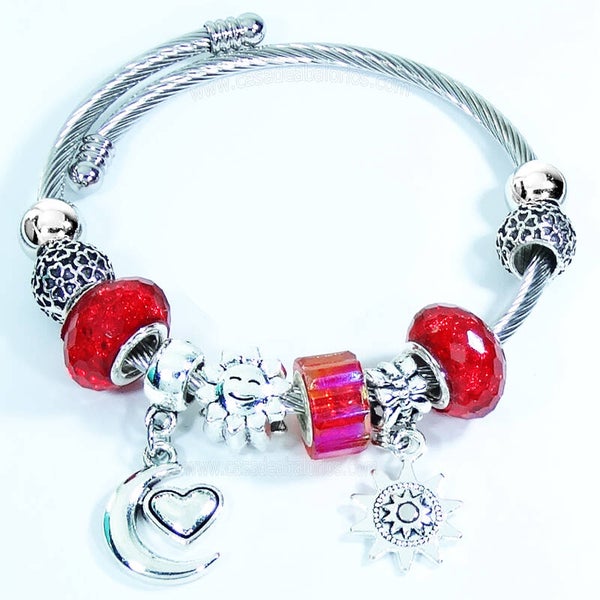 Pulsera Con Abalorios E702-1