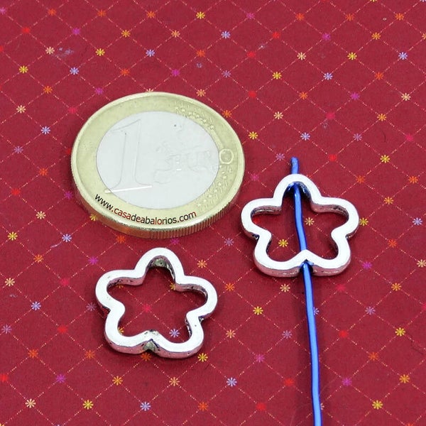 15 Abalorios Estrellas 16mm T72X - T318X