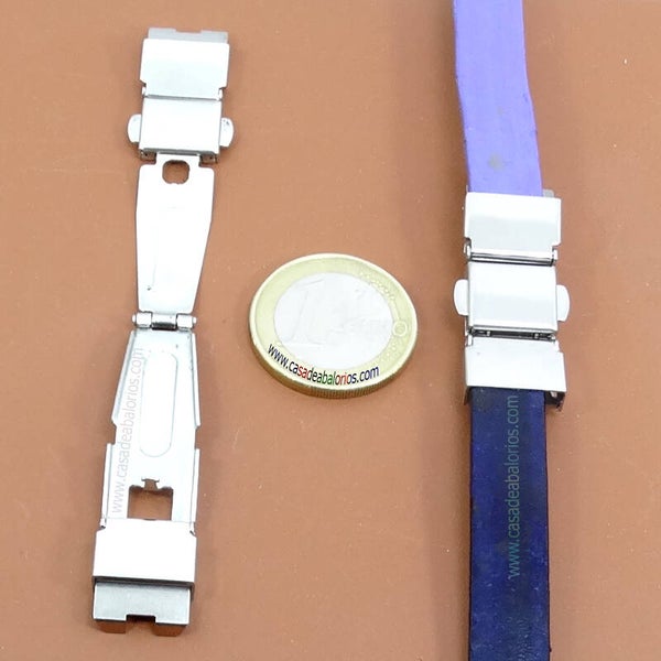 2 Cierres Acero Inoxidable 42x15mm T548F